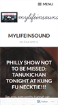 Mobile Screenshot of mylifeinsound.com